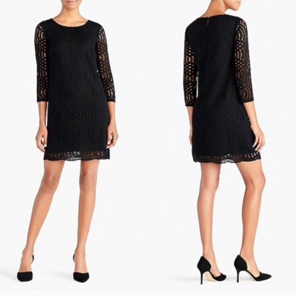 J. Crew Factory Lace Shift Dress Size 6 NWT